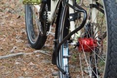 Tubus Duo Lowrider, SON 26 Nabendynamo, Schwalbe Mondial, Magura MT5 Bremse mit 203mm Scheiben